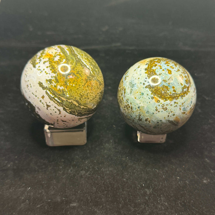 Ocean Jasper Polished Sphere - Veinless