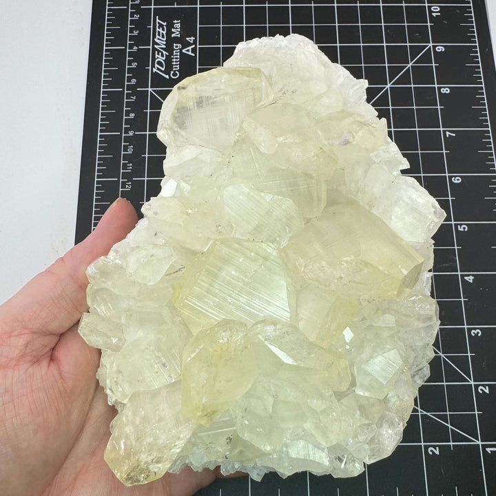 Calcite w/ Fluorite in matrix Specimen - Fujian, China