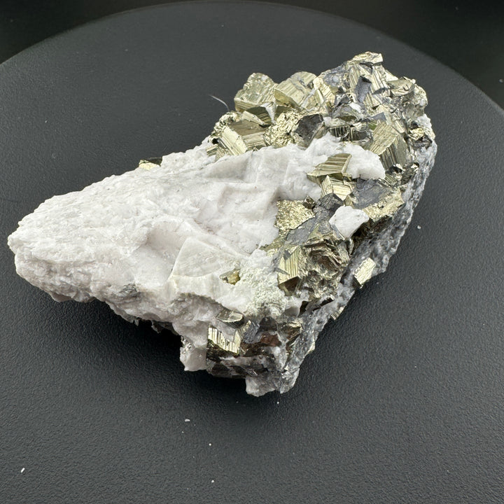 Manganese-bearing Dolomite w/ Pyrite -Durango, Mexico