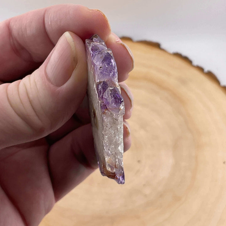 Amethyst Stalactite Slice