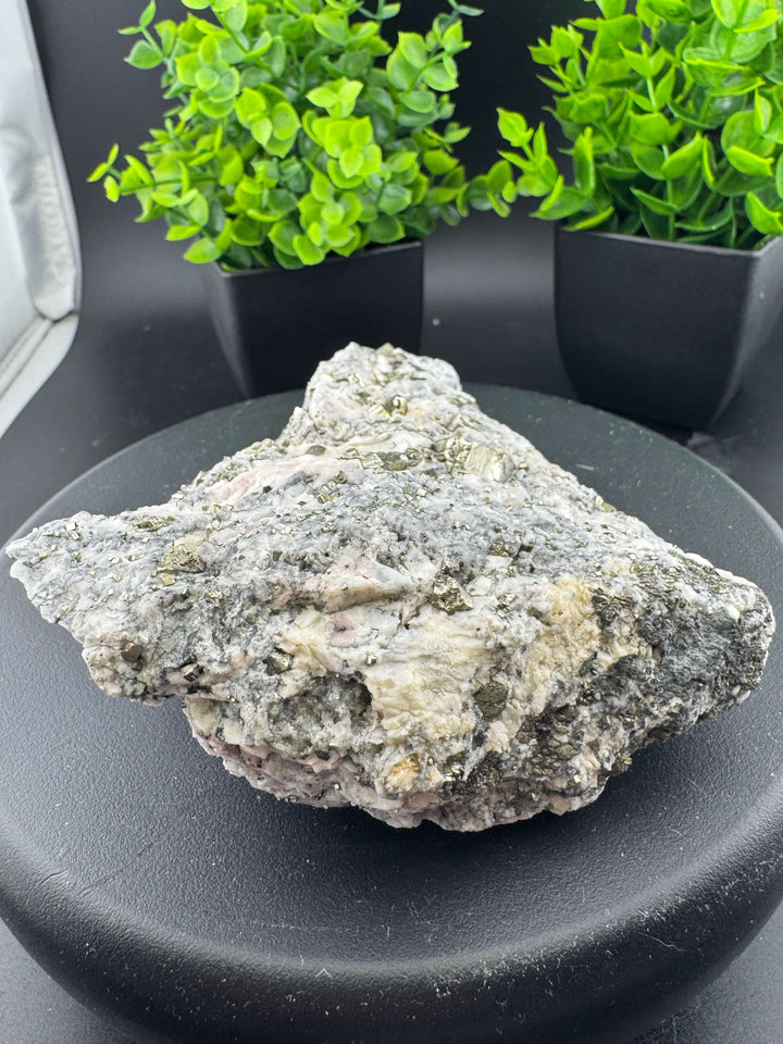 Sphalerite Pyrite Calcite Specimen - San Antonio Mine, Mexico