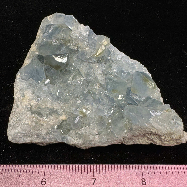 Natural Blue Celestite Crystal Specimen