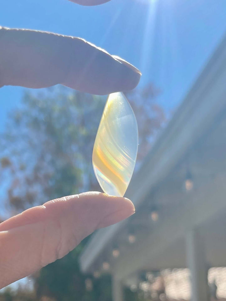 Iris Agate Cabochon