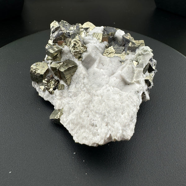 Manganese-bearing Dolomite w/ Pyrite -Durango, Mexico