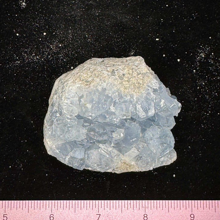 Natural Blue Celestite Crystal Specimen