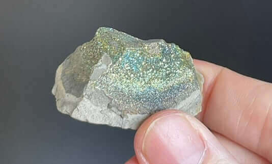 Rainbow Pyrite Concretion