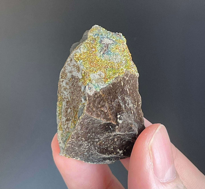 Rainbow Pyrite Concretion