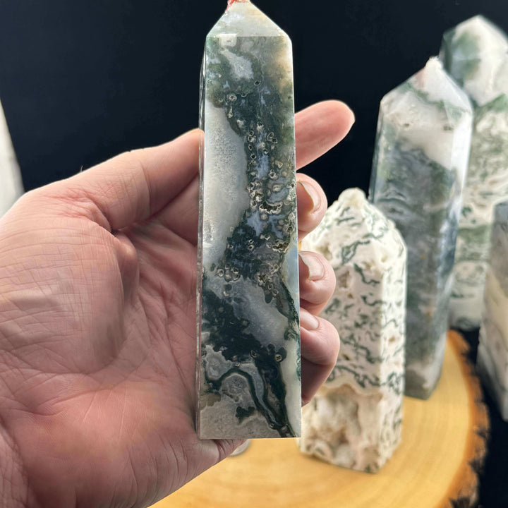 Moss Agate Tower/Point