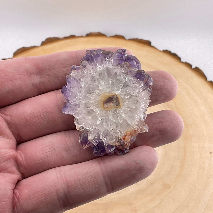 Amethyst Stalactite Slice