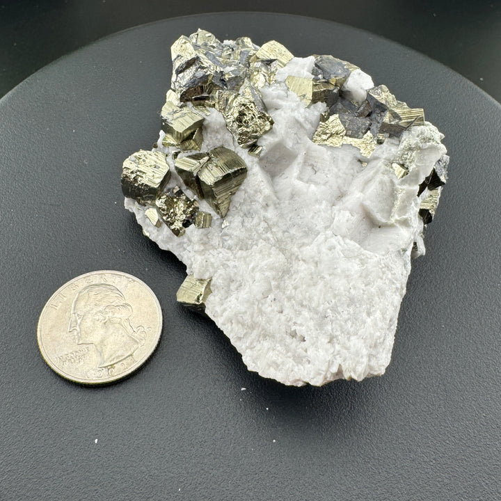 Manganese-bearing Dolomite w/ Pyrite -Durango, Mexico