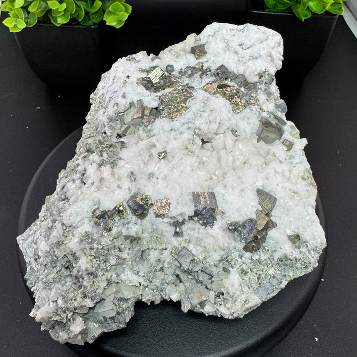 Manganese-bearing Dolomite w/ Pyrite -Durango, Mexico