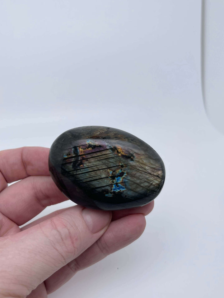 Spectrolite Palm Stone (Medium)