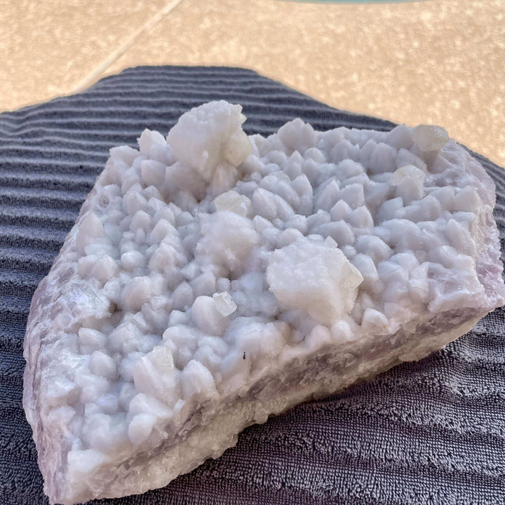 Guanajuato Dolomite with Amethyst and Calcite Specimen