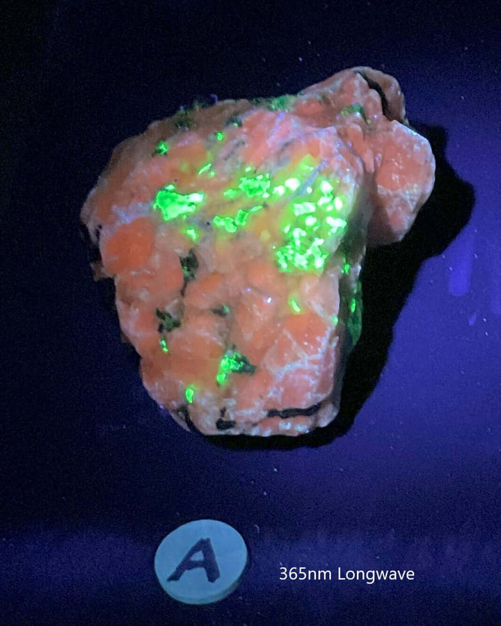 Clinohedrite, Willemite, Barite, Calcite, Hardystonite Specimen (A)