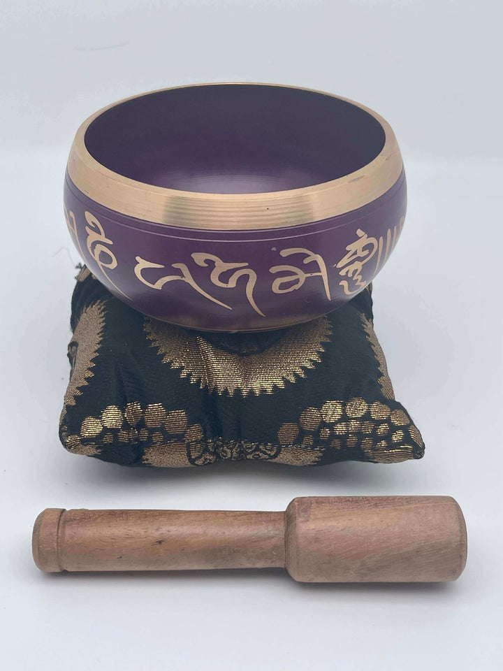 Tibetan Brass Singing Bowl Set