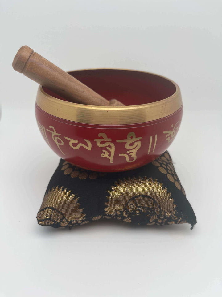 Tibetan Brass Singing Bowl Set