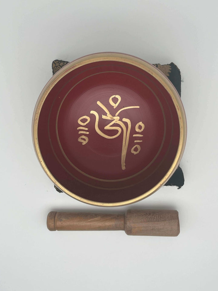 Tibetan Brass Singing Bowl Set