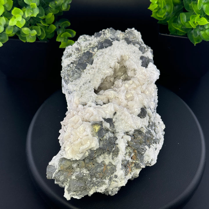 Manganese-bearing Dolomite w/ Pyrite -Durango, Mexico