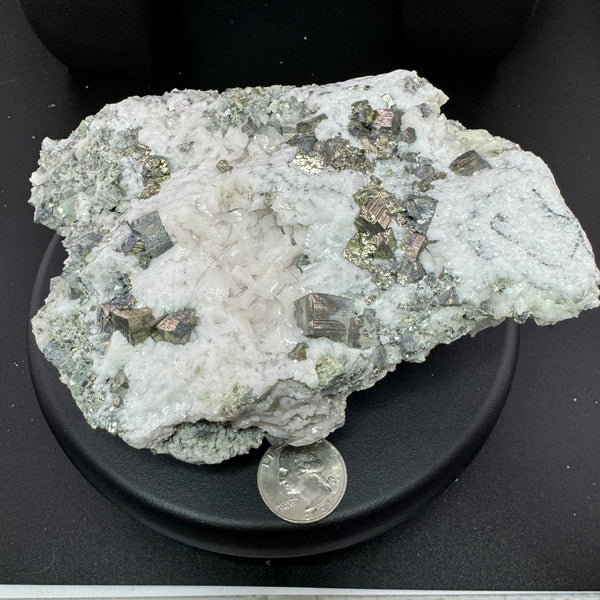 Manganese-bearing Dolomite w/ Pyrite -Durango, Mexico