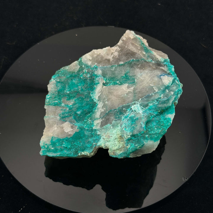 Quartz w/ Dioptase - Namibia