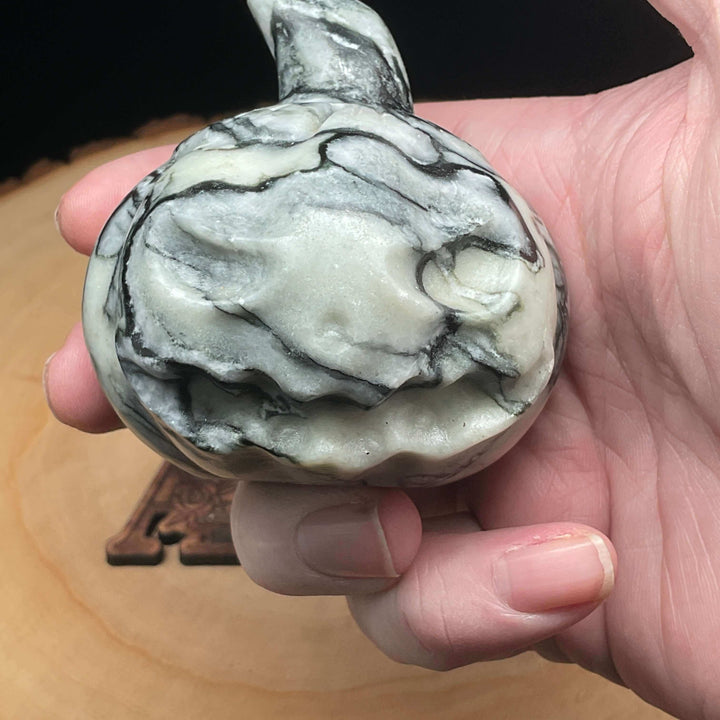 Carving - Picasso Jasper Pumpkins - 3 inch