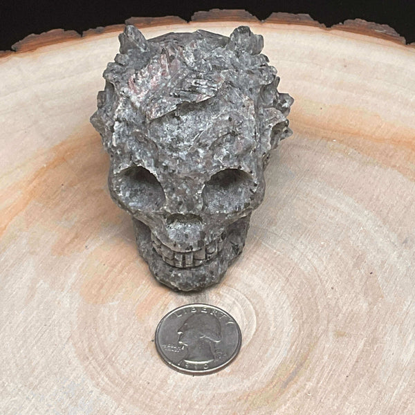 Carving - Yooperlite-Like Rough Skull