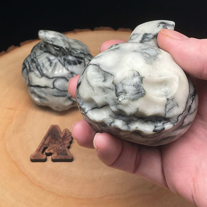 Carving - Picasso Jasper Pumpkins - 3 inch