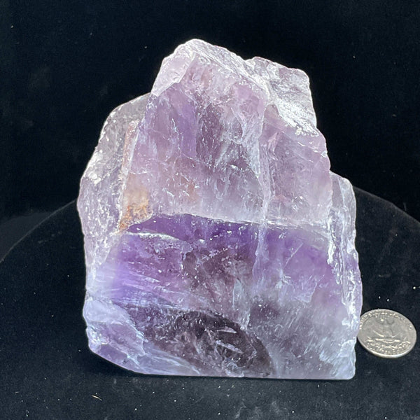 Purple Amethyst One-Side Polished Face