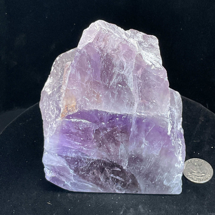 Purple Amethyst One-Side Polished Face