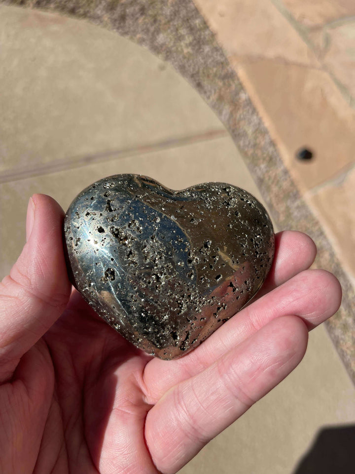 Pyrite Heart (410g)