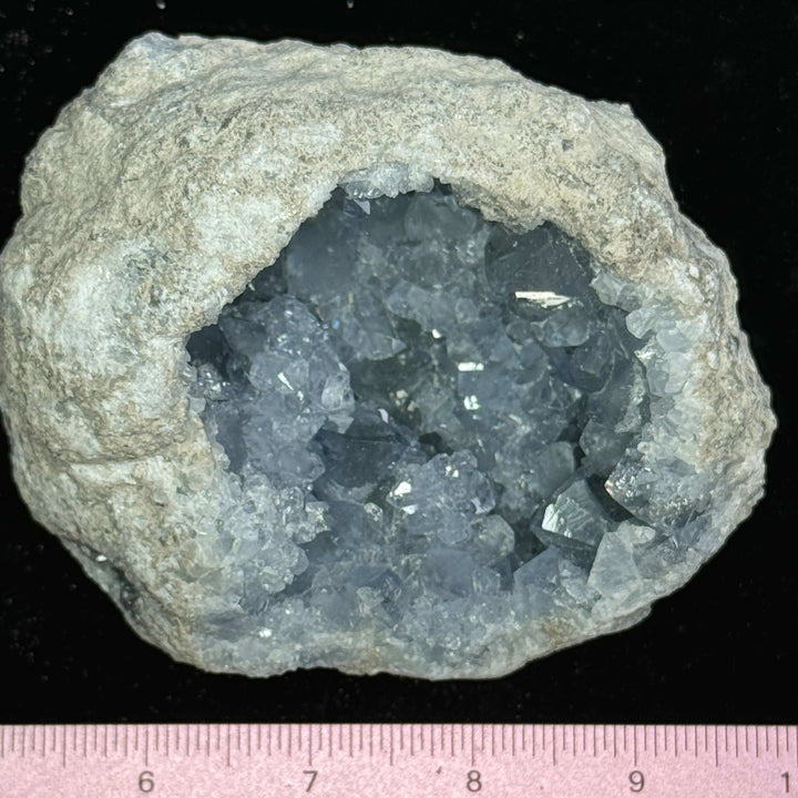 Natural Blue Celestite Crystal Specimen