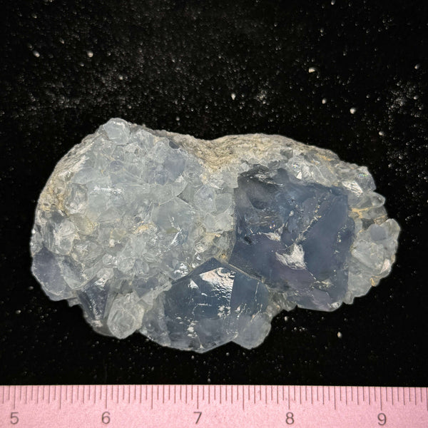 Natural Blue Celestite Crystal Specimen