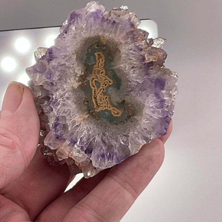 Amethyst Stalactite Slice