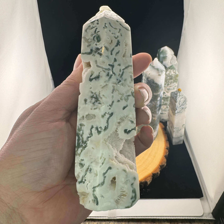 Moss Agate Tower/Point