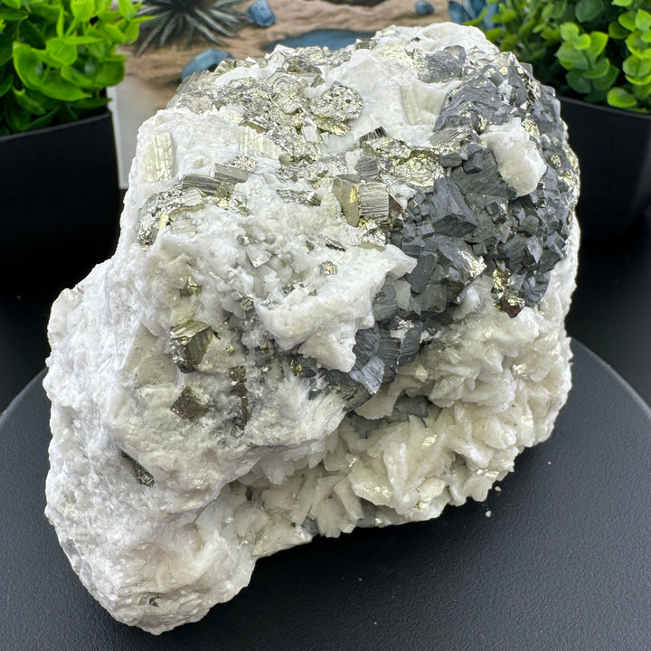 Manganese-bearing Dolomite w/ Pyrite -Durango, Mexico