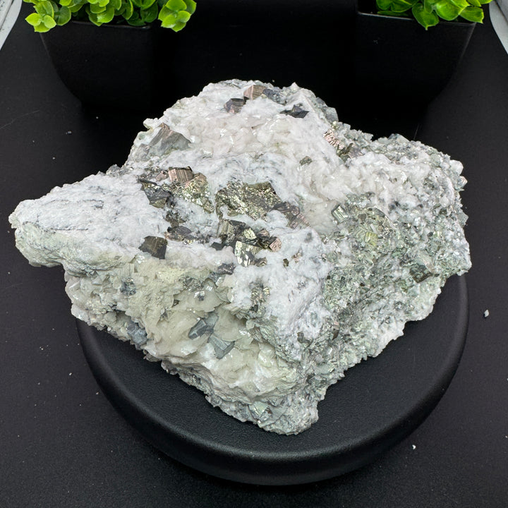 Manganese-bearing Dolomite w/ Pyrite -Durango, Mexico