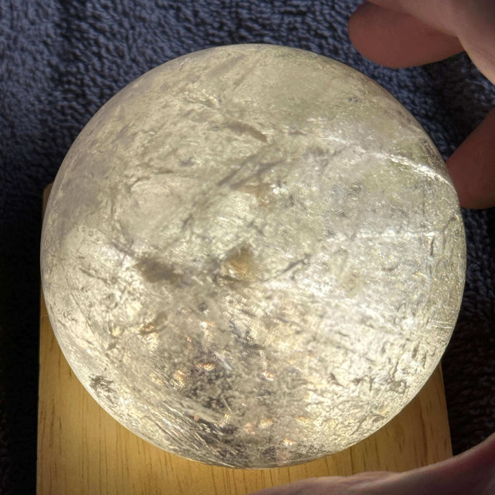 Garden Quartz Sphere - 3 Inch