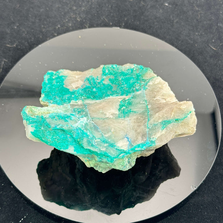 Quartz w/ Dioptase - Namibia