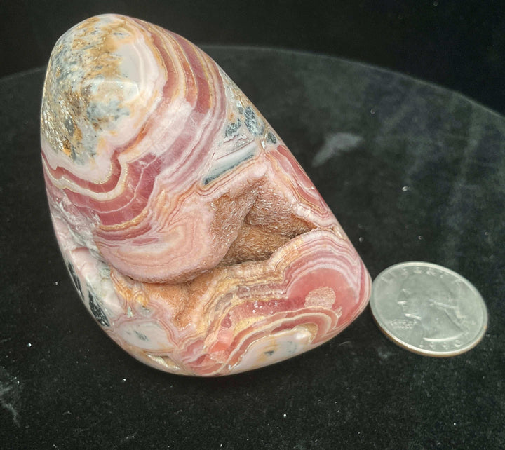 Polished Rhodochrosite Crystal Free Form