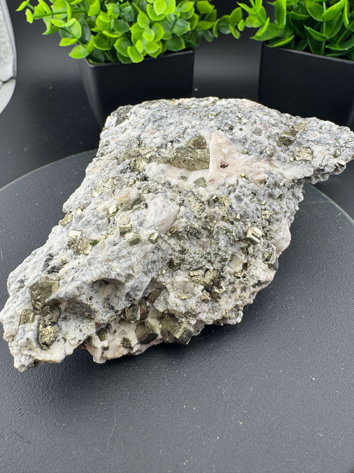 Sphalerite Pyrite Calcite Specimen - San Antonio Mine, Mexico