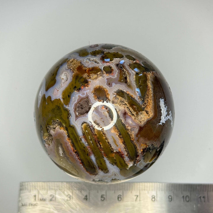 Polished Agate Sphere -70mm