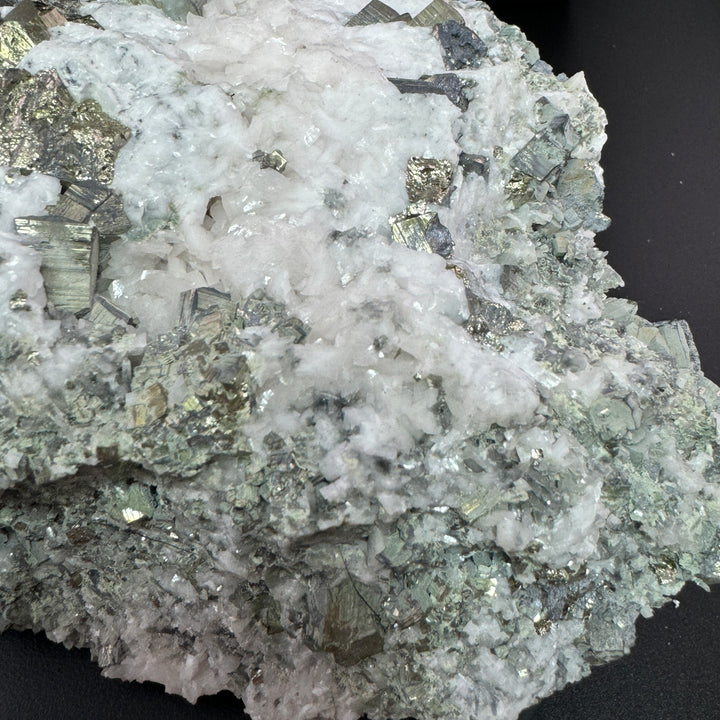 Manganese-bearing Dolomite w/ Pyrite -Durango, Mexico