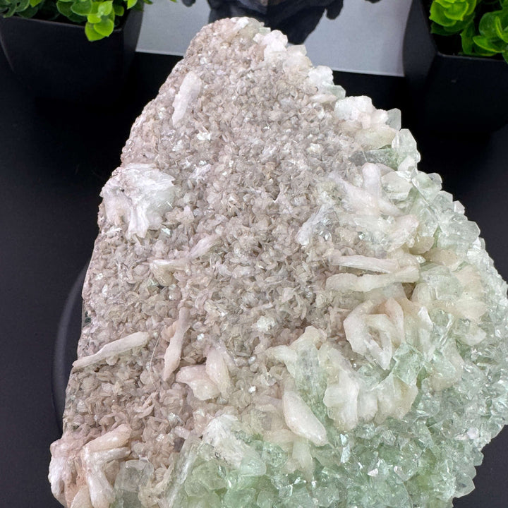 Apophyllite w/ Stilbite Specimen - India