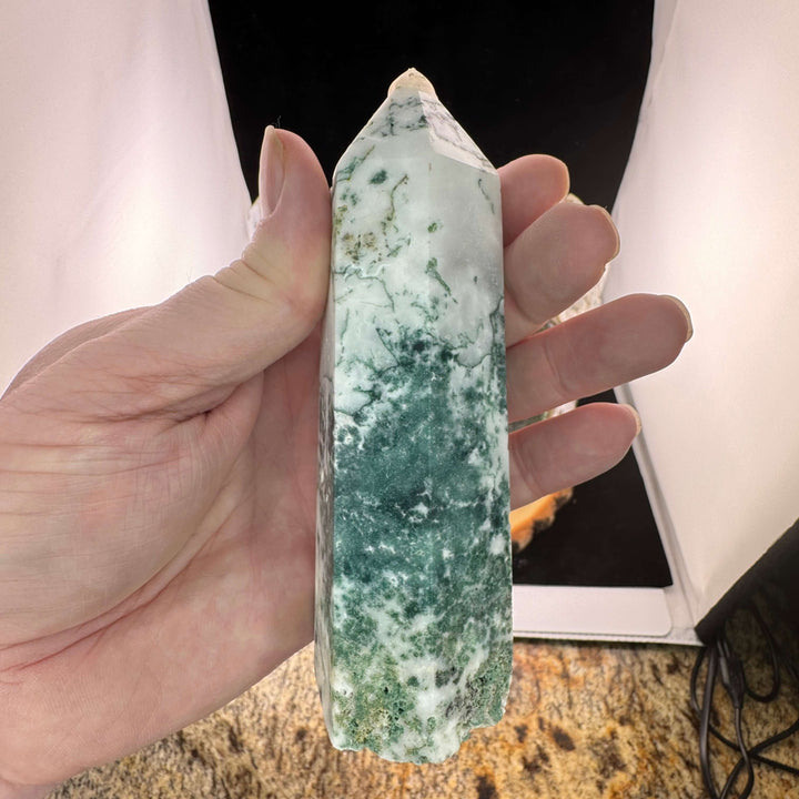 Moss Agate Tower/Point