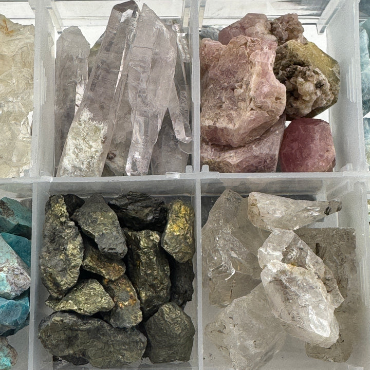 Mixed Mexican Minerals - Case Included