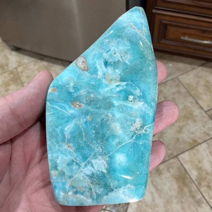 Blue Aragonite Freeform