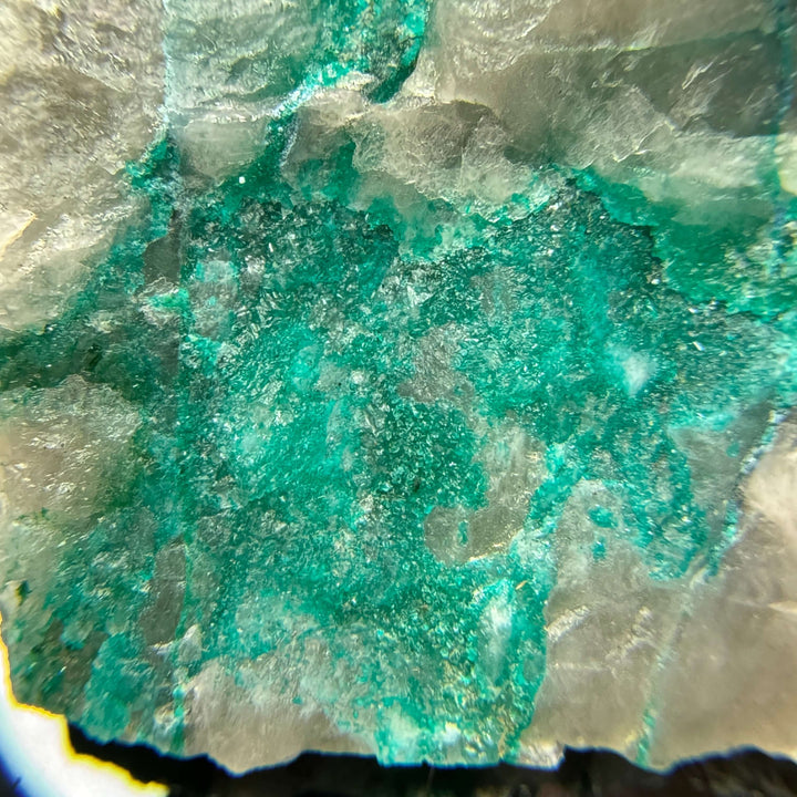 Quartz w/ Dioptase - Namibia