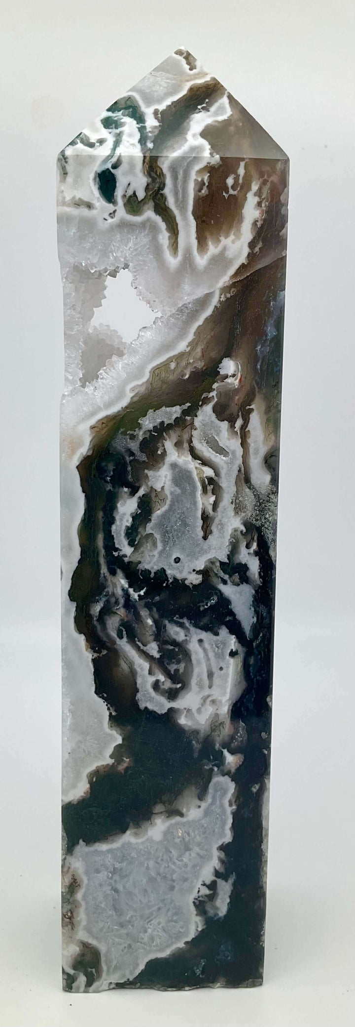 Moss Agate Tower (Large)