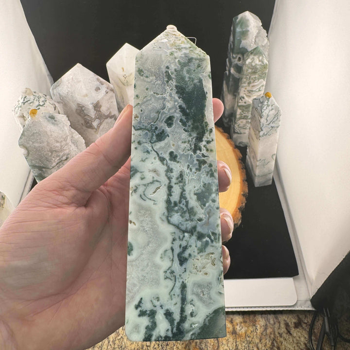 Moss Agate Tower/Point