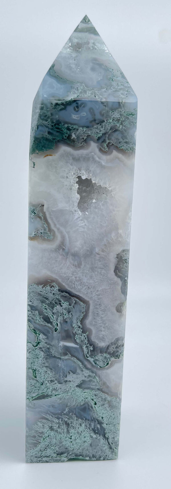 Moss Agate Tower (Small)